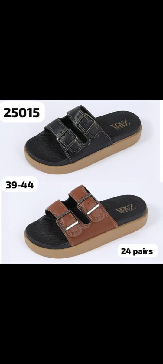 Sandales Confort Homme Boucle