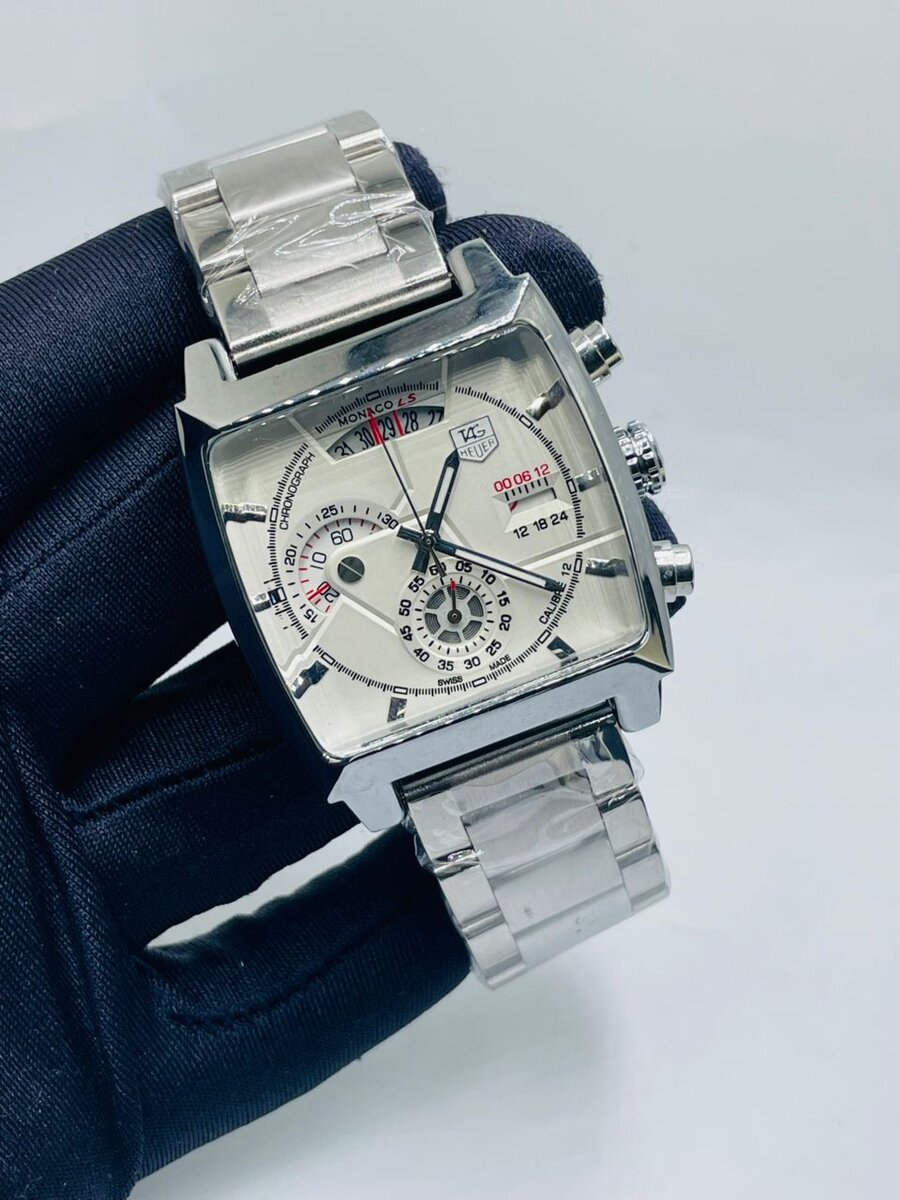 Montre Chronographe Acier Homme