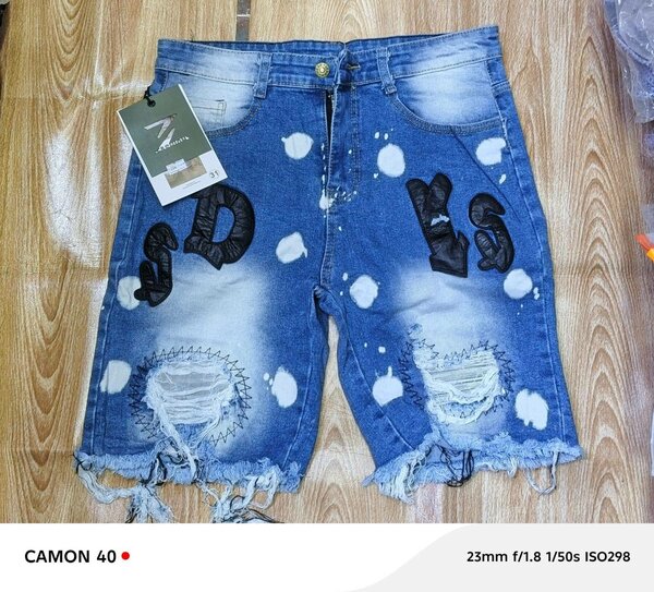 Shorts en jean vintage homme