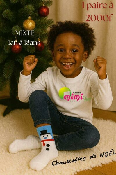 Chaussettes de Noël Mixte