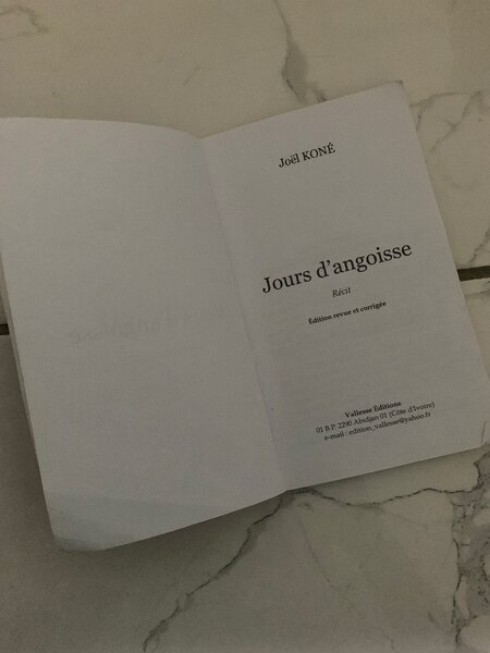 Jours d'angoisse - Roman