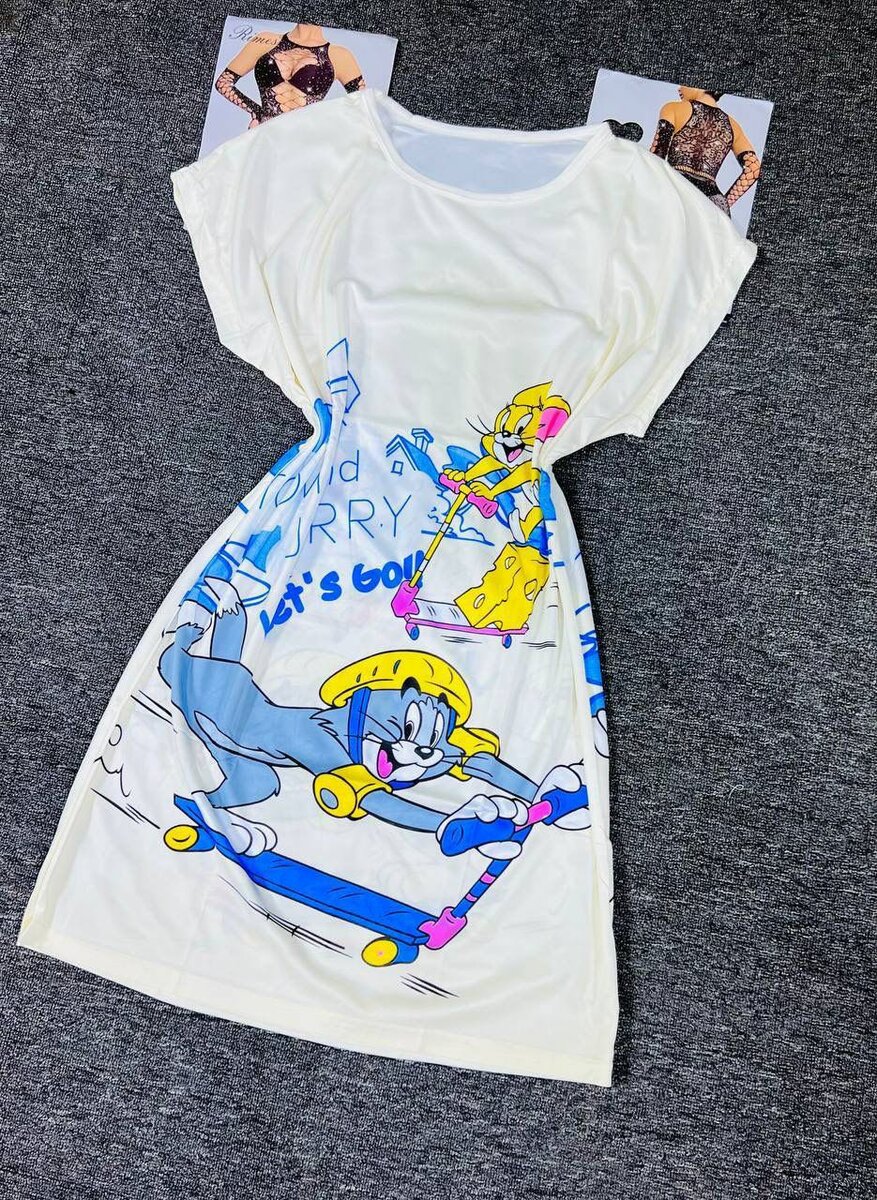 Robe à motif animation