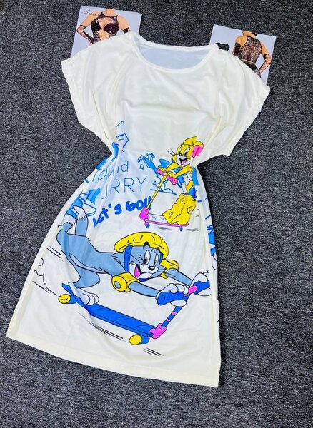 Robe à motif animation