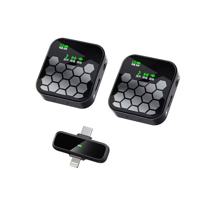 J33 Wireless Microphone - Dual Mic Set for Karaoke