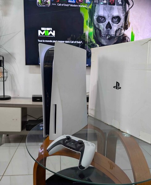 Console PS5 Slim Edition Blanche