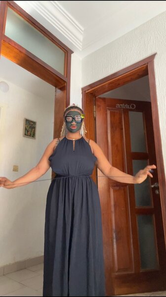 Robe longue élégante femme