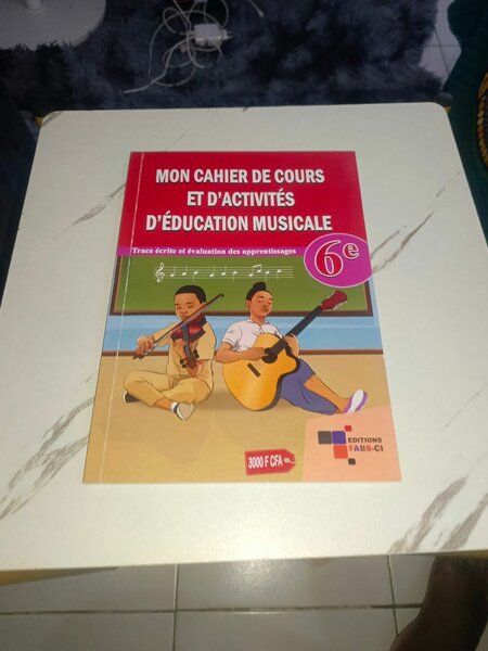 Cahier d'Éducation Musicale 6e