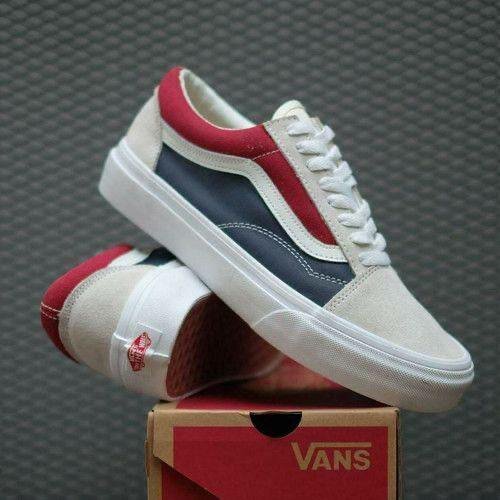 Vans Sneakers Rouge et Bleu