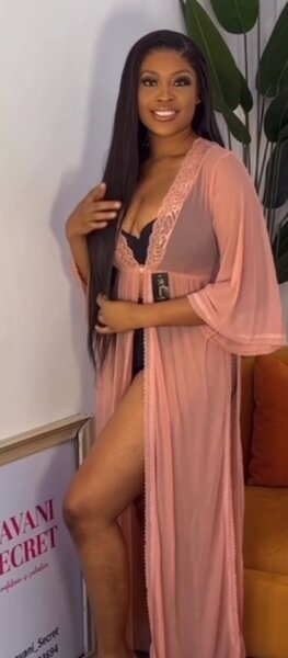 Long lace pink lingerie ✅size: 8–18