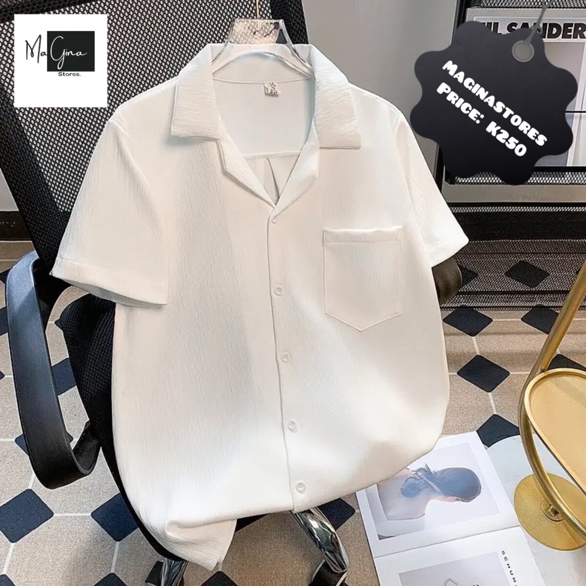 Polyester mens shirts