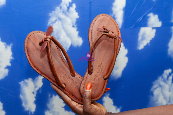 Sandales en cuir de Ghana