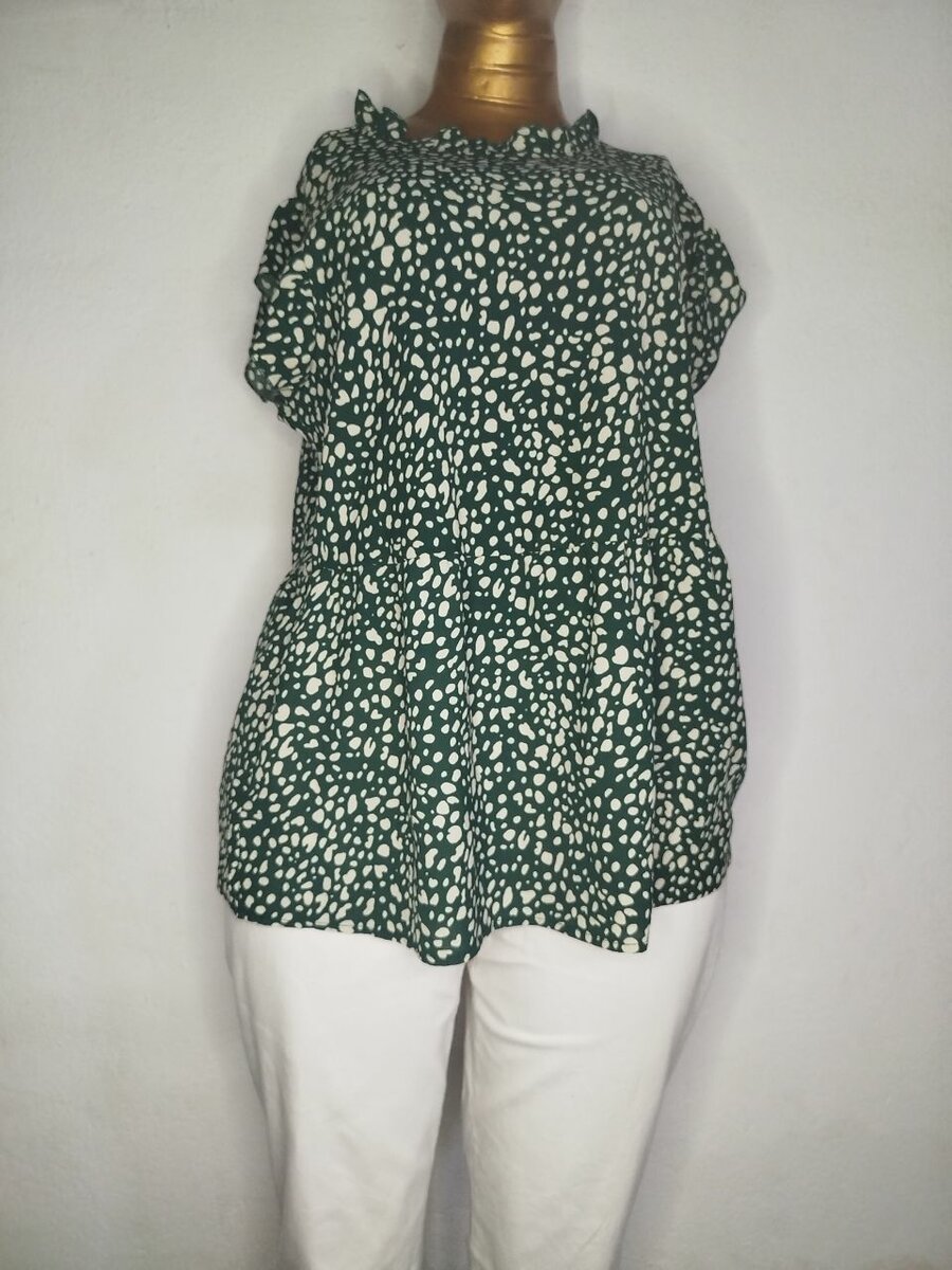 Haut élégant imprimé