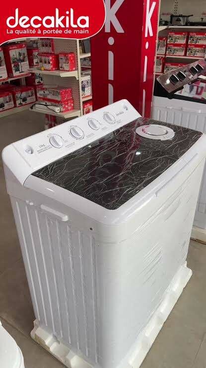 Lave-linge semi-automatique Decakila