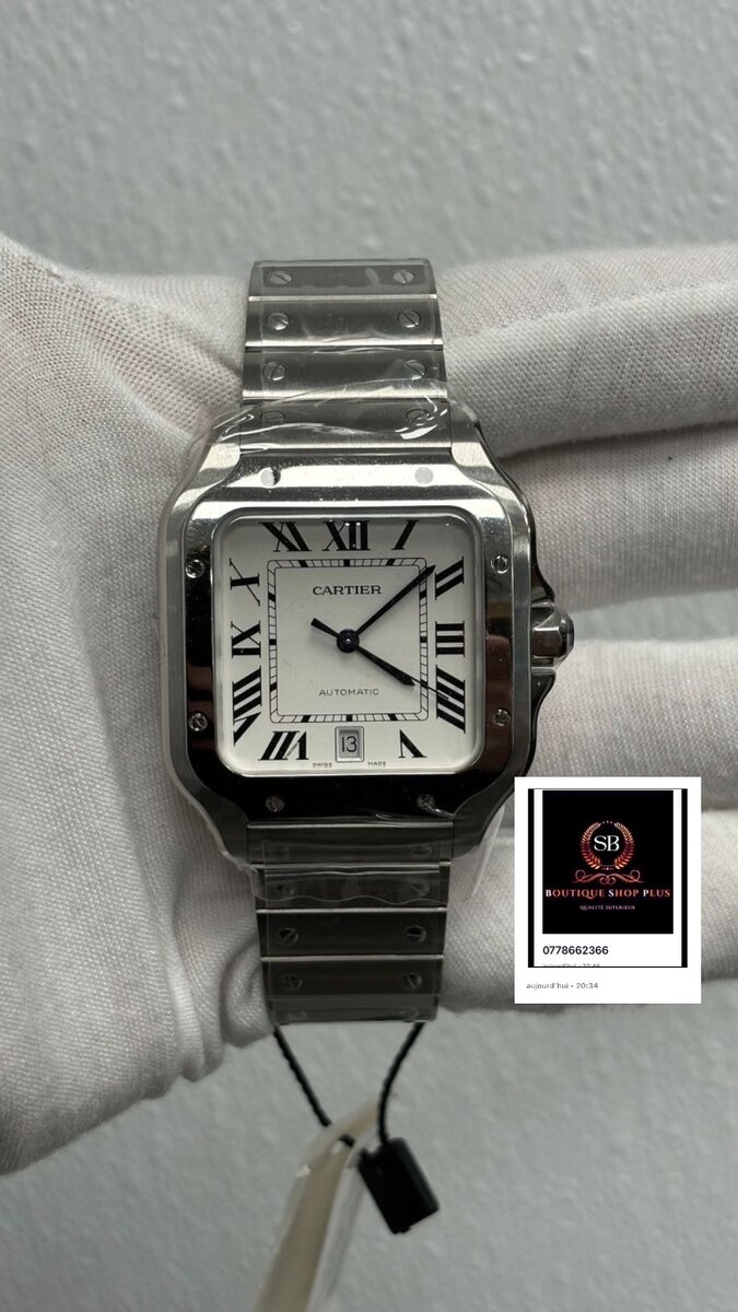 Montre Cartier  authentique