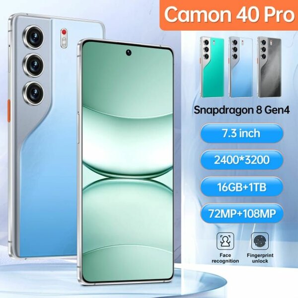 Tecno Camon 40 Pro Smartphone 16GB 1TB