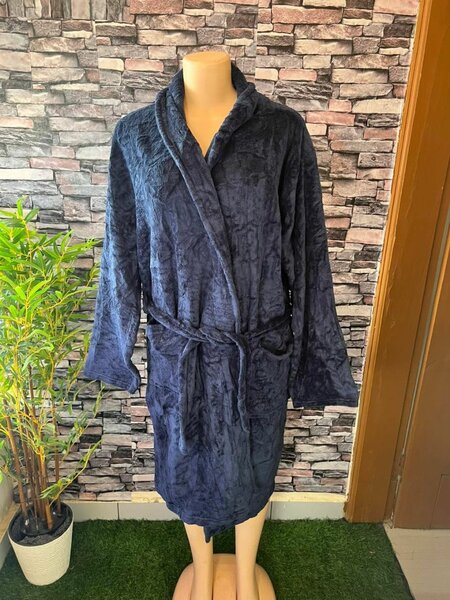 Peignoir en polaire doux