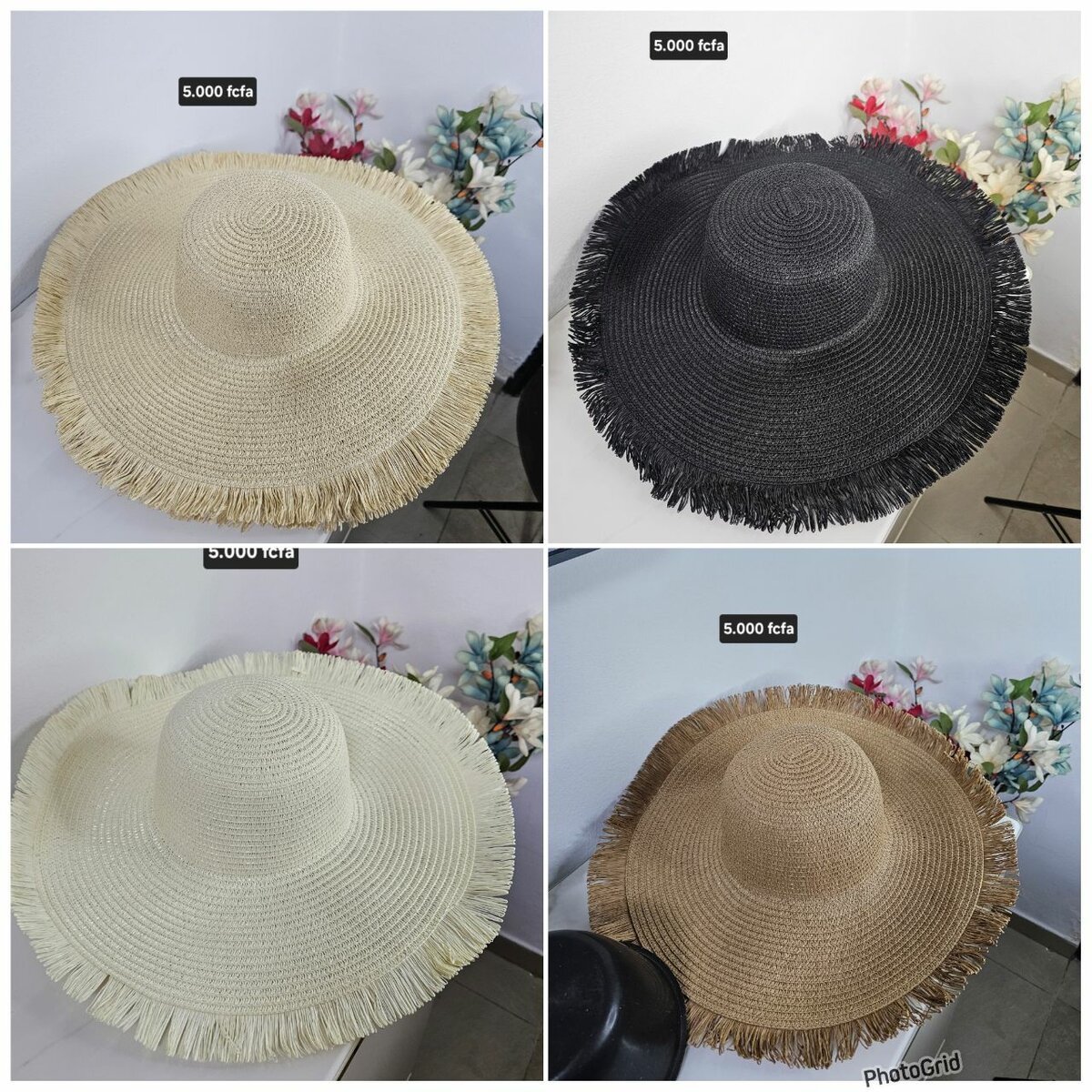 Chapeau de plage chic