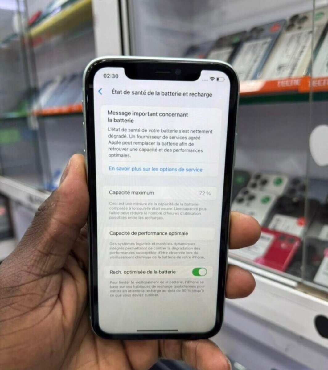 iPhone 11 Vert Menthe