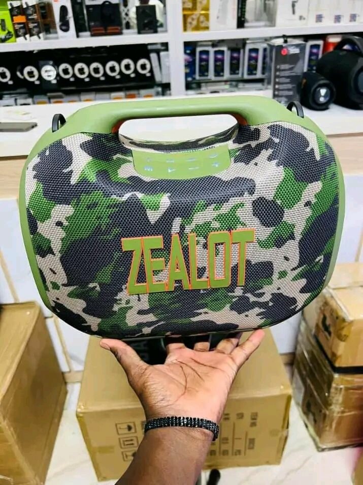 Enceinte Bluetooth ZEALOT Camouflage