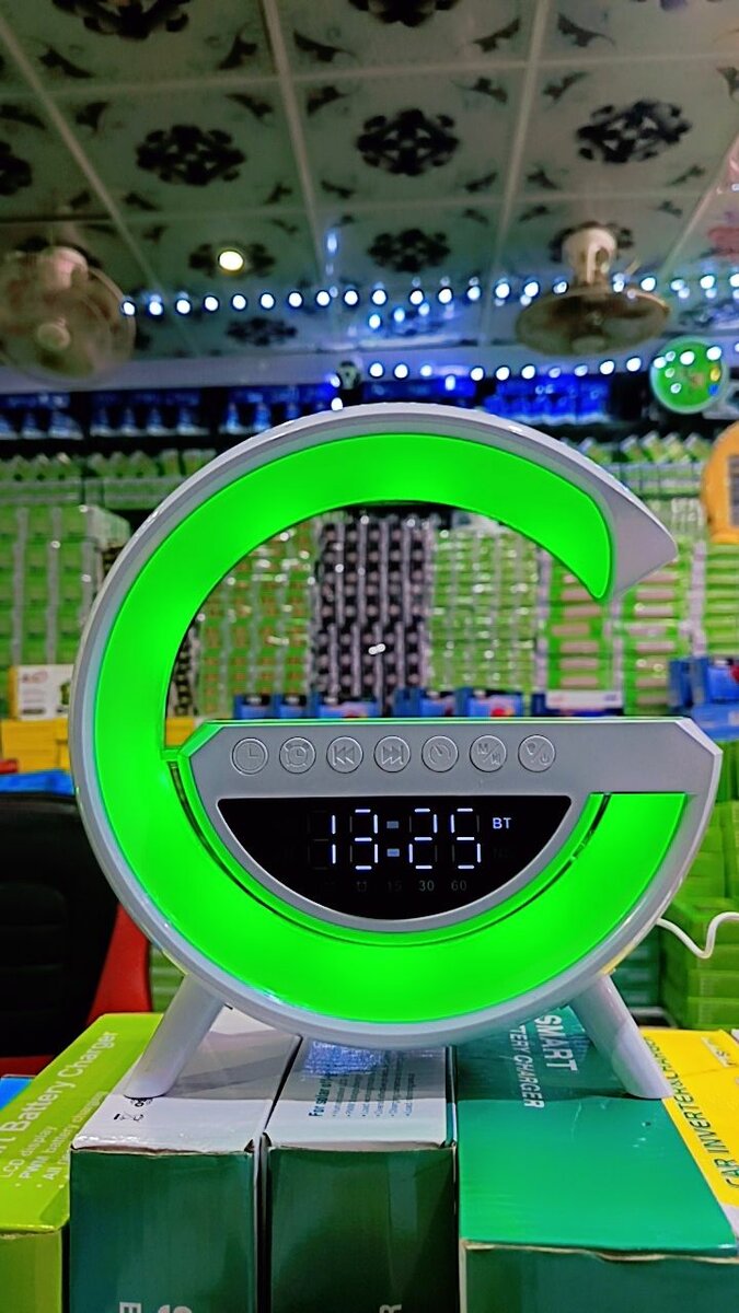 BT.3401 LED WIRELESS CHARGER SPEAKER