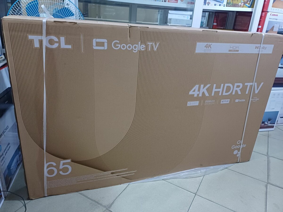TCL 65 INCHES SMART ANDROID DIGITAL SATELLITE 4K TVS