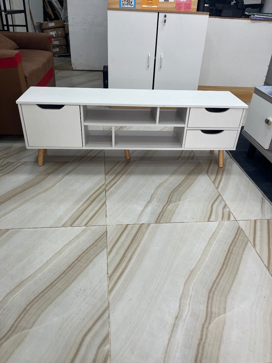 Meuble TV moderne blanc