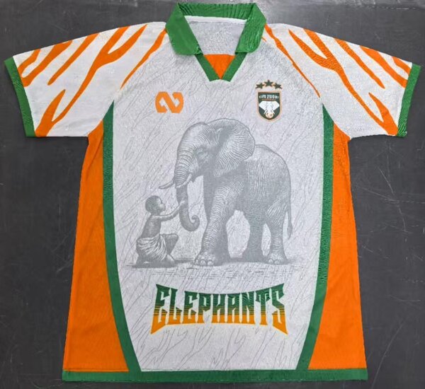 Maillot Football Éléphants