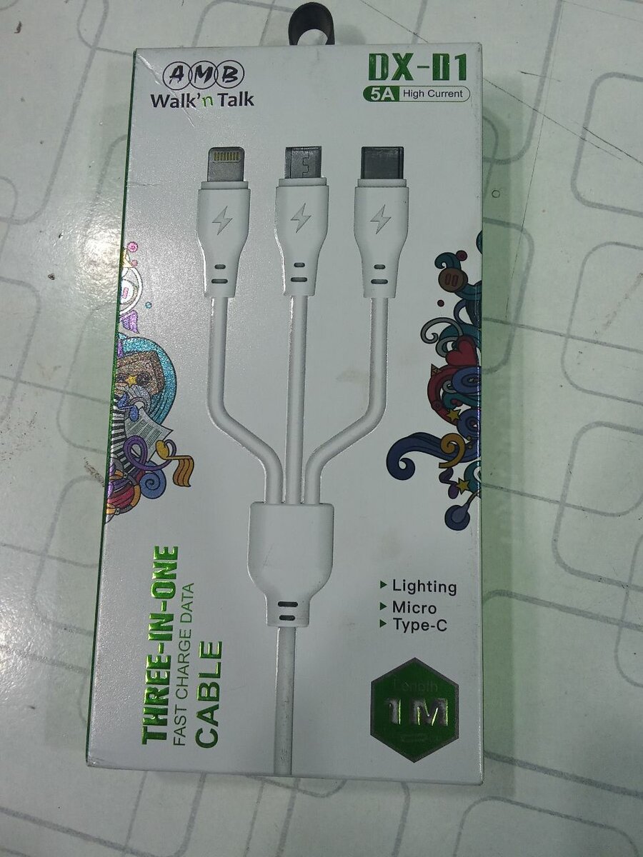 Three in one Cable