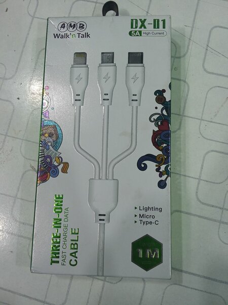 Three in one Cable
