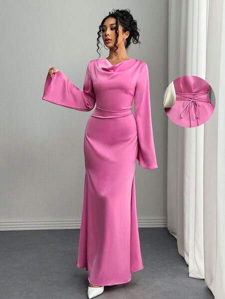 Robe longue florale élégante