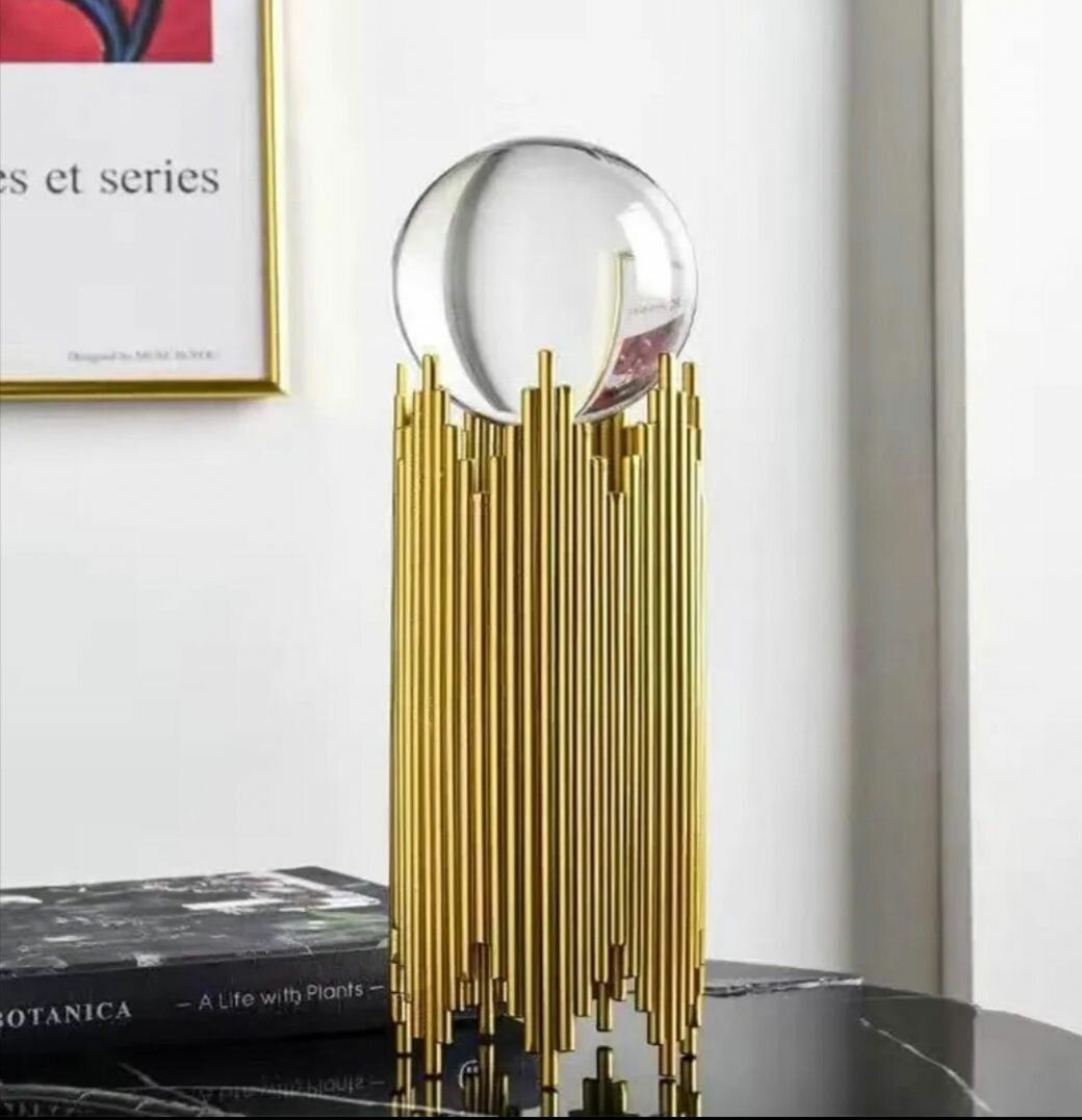 Nordic luxury crystal decor