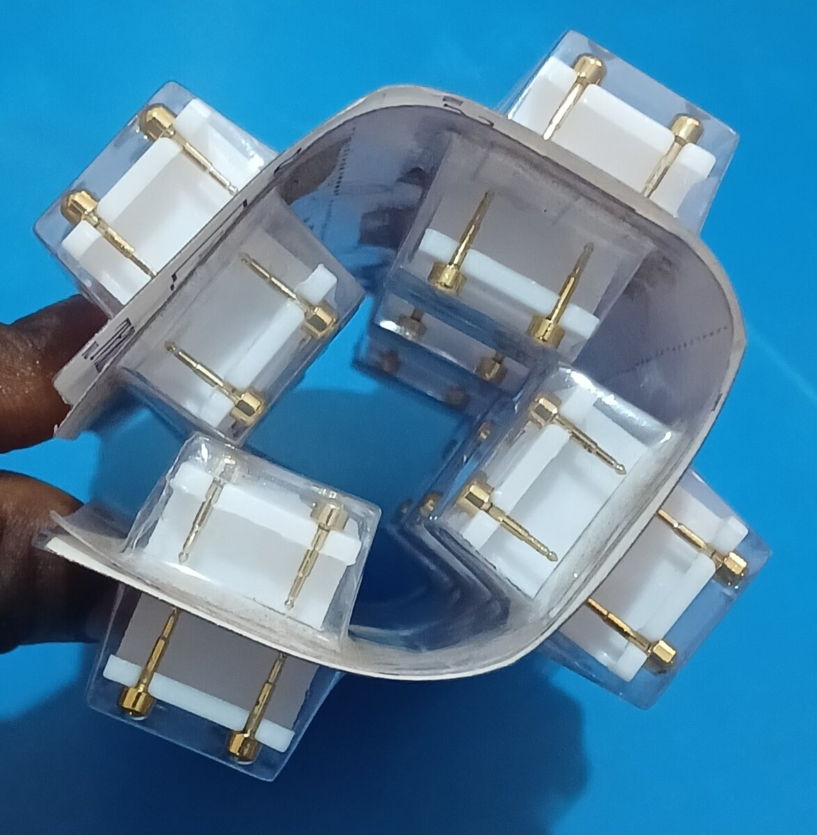 Original copper earrings