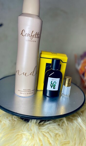 Ensemble parfum et déodorant