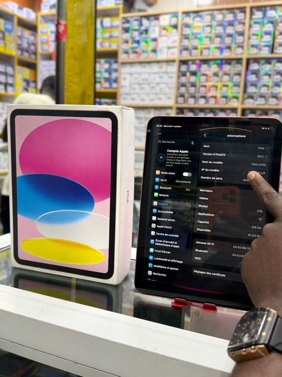 iPad Apple dernier modèle