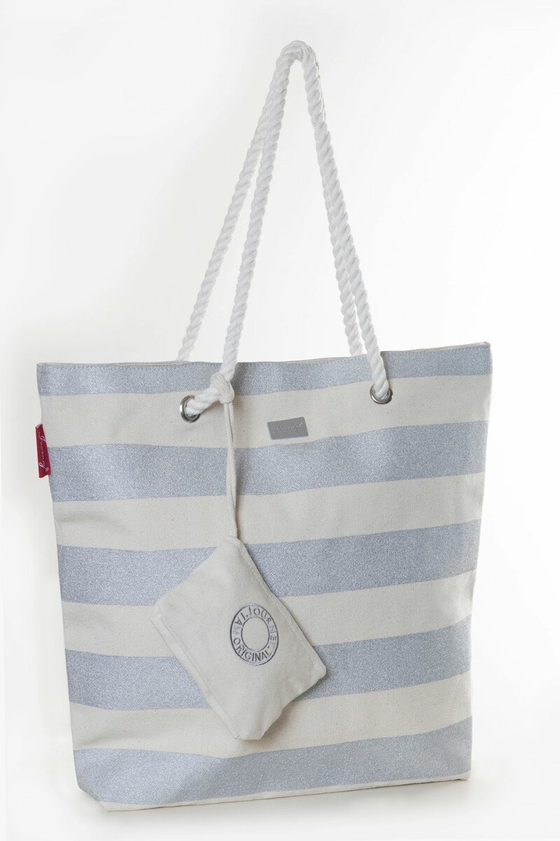 Shimmery Natural Stripes