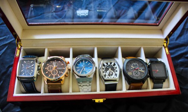 Watch Case 6 Slot