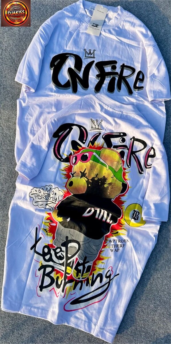 T-shirts imprimés créatifs