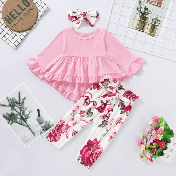 Ensemble bébé fille  1 an