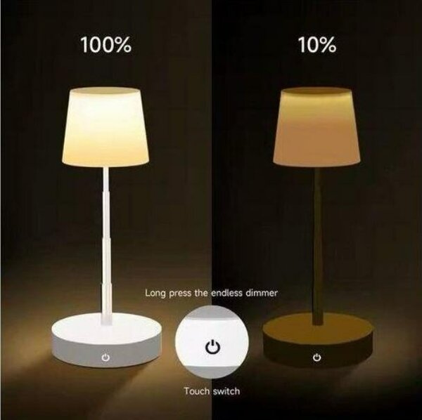 Lampe de chevet LED tactile