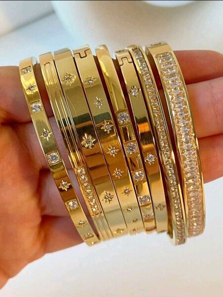 Bracelets en or chic