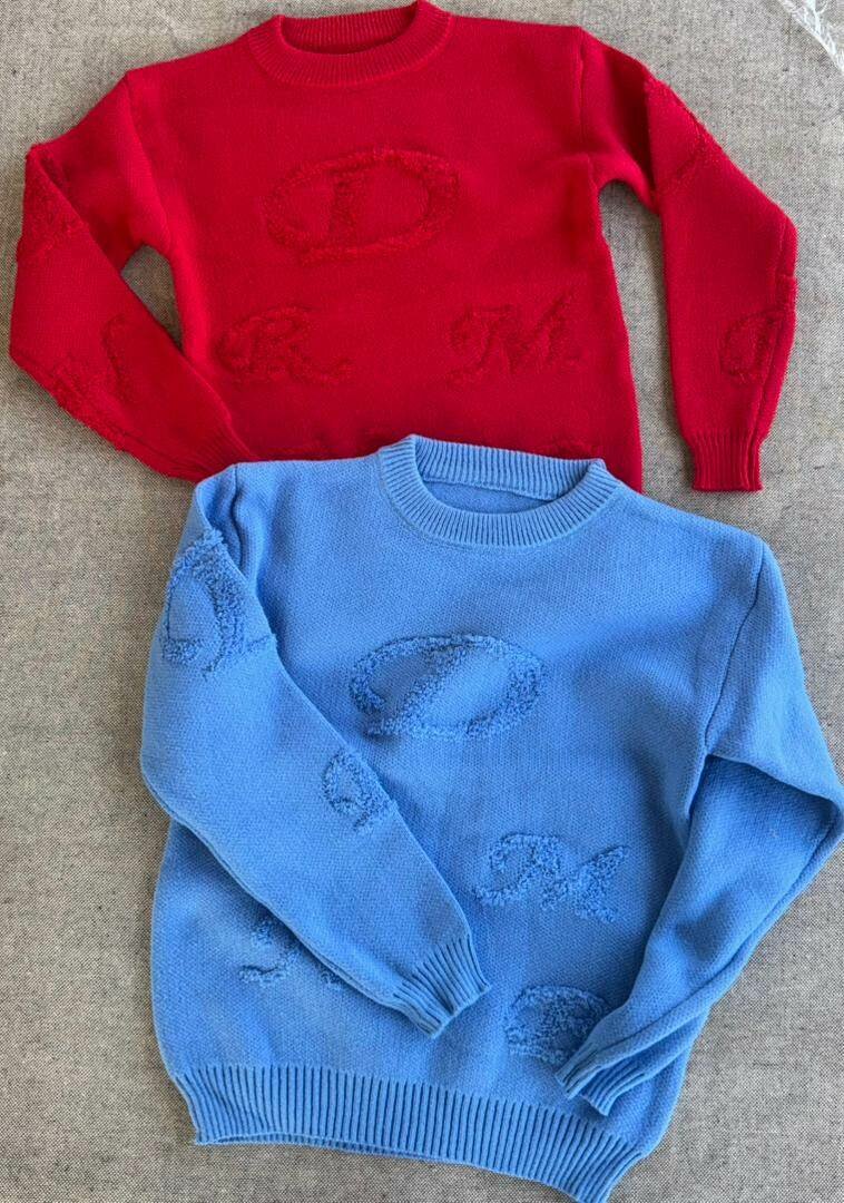 Pulls à motifs géométriques