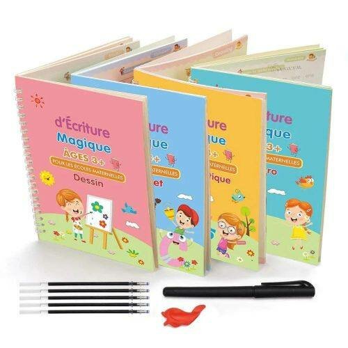 Cahier d'écriture, cahier magique