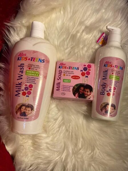 Kids lotions and shower gel