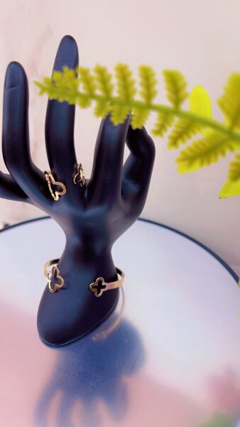 Bracelet et bague élégants