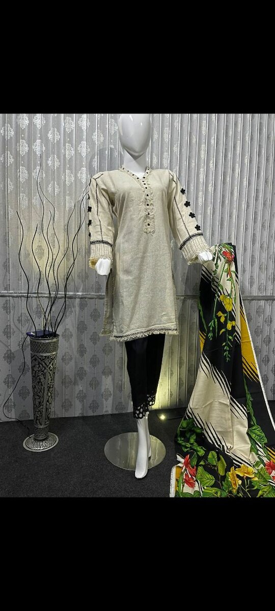 Khaddar suit