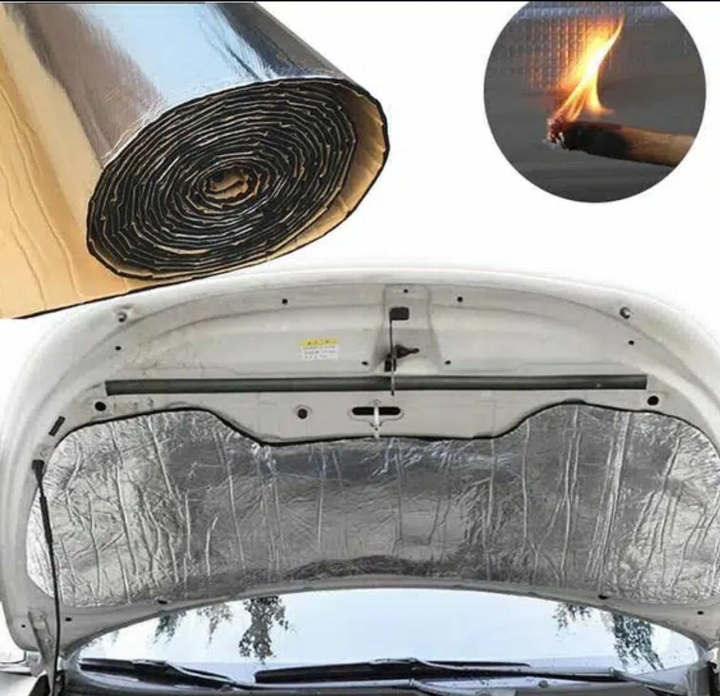 Damping Sheet Heat Sound & Fire Proof Damping / 266 Pr Squar