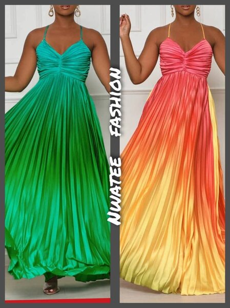 Beautiful long ladies wear