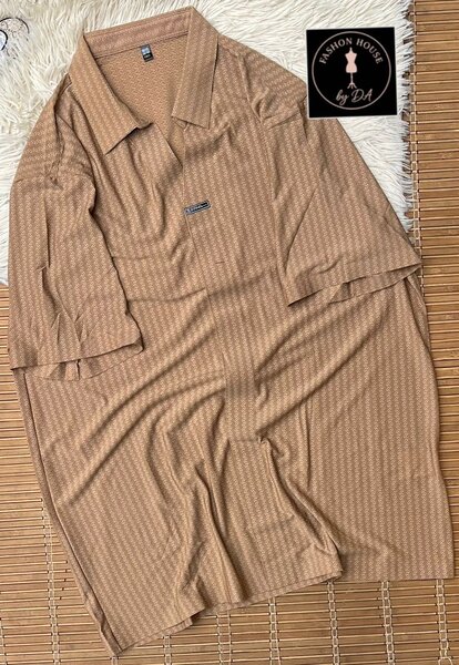 Chemise décontractée rayée homme