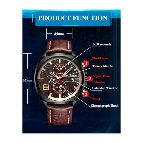 Montre Curren Homm Chronograph