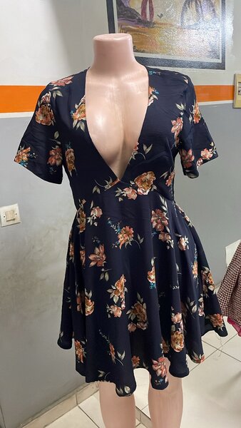 Robe décontractée fleurie